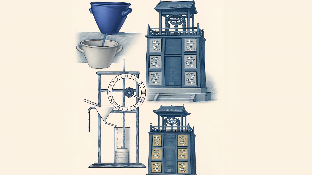 História do Tempo – parte 1: Da clepsidra à torre de Su Sung